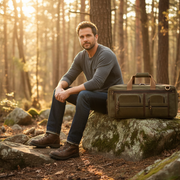 Salerno Canvas Chef Knife Case Olive Green (KR-62)