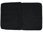 Felipe Canvas Chef Knife Roll Bag Black 13 Slot (KR-67)