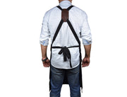 KRC Leather Wax Canvas Apron Raven Black (AP-19A)