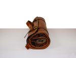 KRC Leather Chef Knife Roll - Caramel Brown 14 Slot (KR-11)