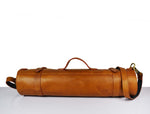 KRC Leather Chef Knife Roll Chestnut 10 Slot (KR-12)