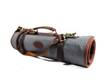 KRC Leather Canvas Knife Roll 15 Slot (KR-13)