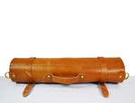 KRC Leather Chef Knife Roll Caramel Brown 8 Slot (KR-15)