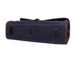 KRC Leather Canvas Chef Knife Roll + Leather Bag Combo 11 Slot (KR-40)