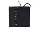Chef's Twill Knife Roll Raven Black 7 Slot (KR-70)