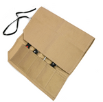 KRC Canvas Chef Knife Roll 5 Slot (KR-56) - Beige