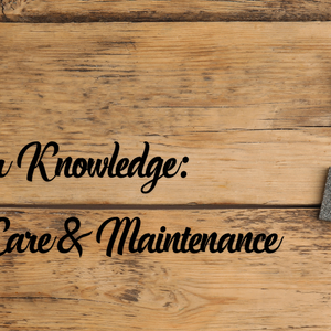 Sharpen Your Knowledge: A Guide to Knife Care & Maintenance