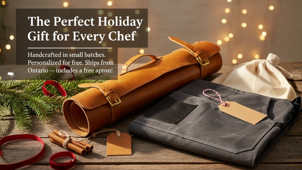 Why The Knife Roll is the Perfect Holiday Gift for Any Chef