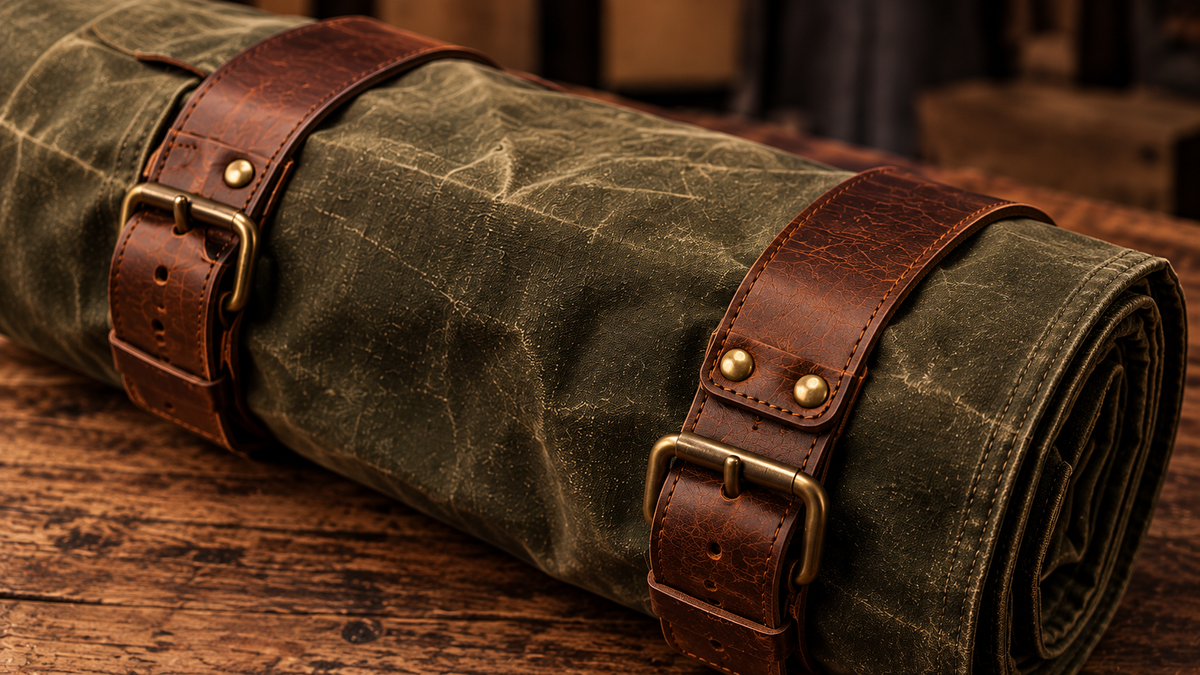 WAX CANVAS + LEATHER