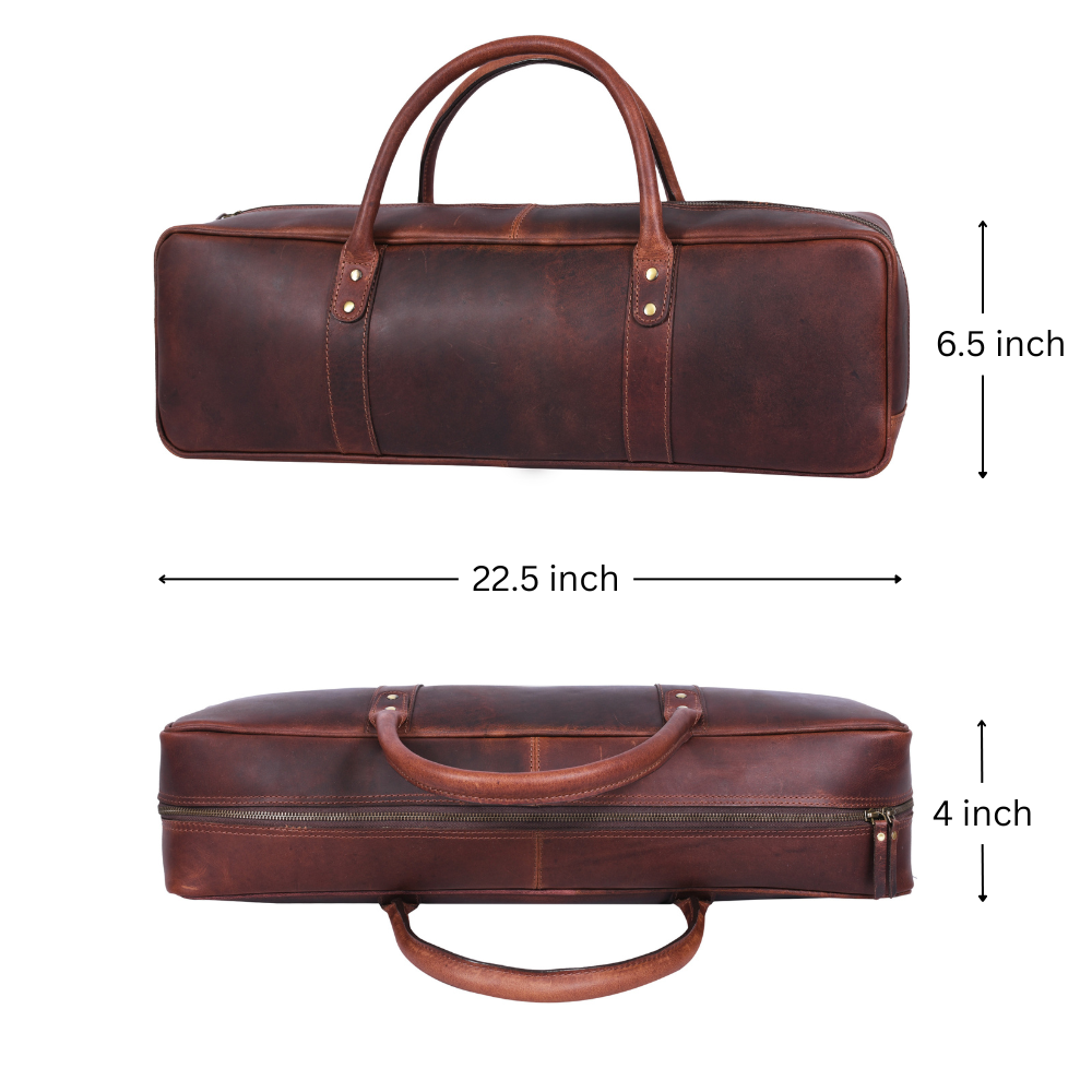 KRC Leather Chef Knife Roll Bag (KR-06)