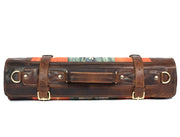 Montana Kilim & Leather Knife Roll 10 Slot (KR-53-I)