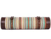 Prima Jacquard & Leather Knife Roll 10 Slot (KR-53-J)