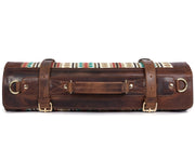 Prima Jacquard & Leather Knife Roll 10 Slot (KR-53-J)