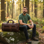 Salerno Leather Chef Knife Case Walnut (KR-61)