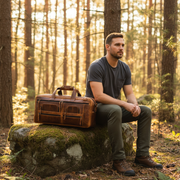 Salerno Leather Chef Knife Case Stress Brown (KR-61)