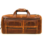 Salerno Leather Chef Knife Case Stress Brown (KR-61)