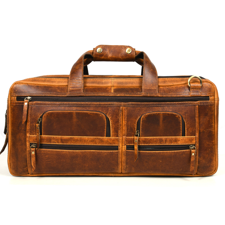 Salerno Leather Chef Knife Case Stress Brown (KR-61)