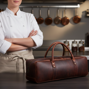 KRC Leather Chef Knife Roll Bag (KR-06)