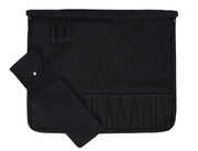 Felipe Canvas Chef Knife Roll Bag Black 13 Slot (KR-67)