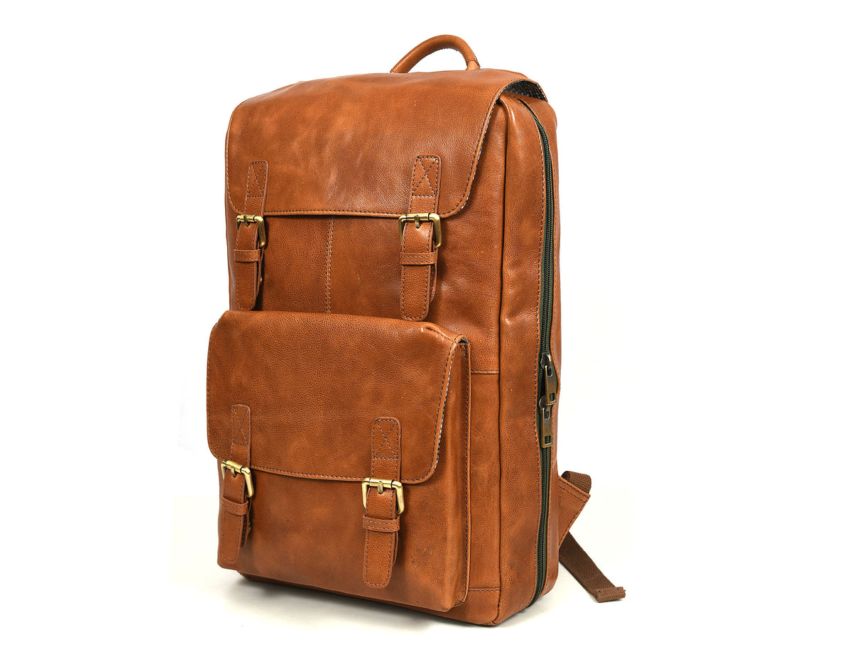 Trento Leather Chef Knife Backpack Saddle (BP-189)