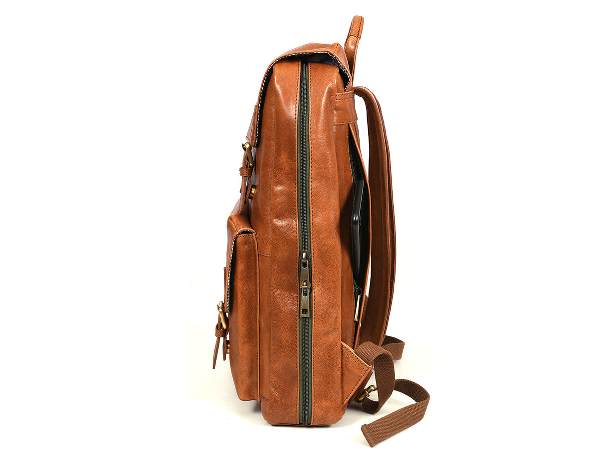 Trento Leather Chef Knife Backpack Saddle (BP-189)