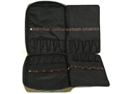 Trento Leather Canvas Chef Knife Backpack Olive Green (BP-188)