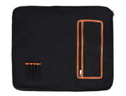 Felipe Canvas Chef Knife Roll Bag Black 13 Slot (KR-67)