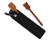 Felipe Canvas Chef Knife Roll Bag Black 13 Slot (KR-67)