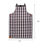 KRC Leather Wax Canvas Apron Forest Green (AP-19H)