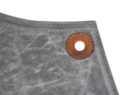 KRC Leather Waxed Canvas Rugged Apron - Porpoise Grey (AP-19E)