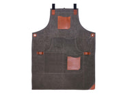 KRC Leather Wax Canvas Apron Forest Green (AP-19H)