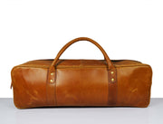 Jerez Leather Chef Knife Bag Ochre Brown (KR-06)
