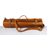 KRC Leather Chef Knife Roll Chestnut 10 Slot (KR-12)