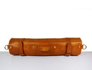 KRC Leather Chef Knife Roll Chestnut 10 Slot (KR-12)
