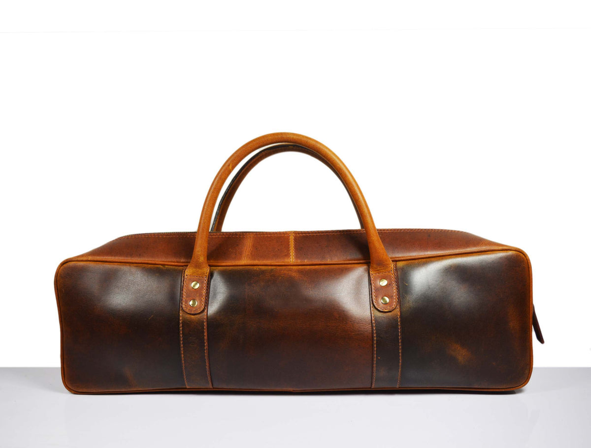 KRC Leather Chef Knife Roll + Leather  Knife Roll Case (KR-14)