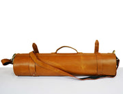 KRC Leather Chef Knife Roll Caramel Brown 8 Slot (KR-15)