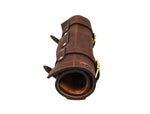 KRC Leather Chef Knife Roll Walnut 7 Slot (KR-20)
