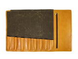 Valencia Leather Canvas Chef Knife Roll 8 Slot (KR-29)