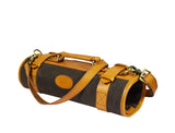 Valencia Leather Canvas Chef Knife Roll 8 Slot (KR-29)