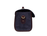 KRC Leather Canvas Chef Knife Roll + Leather Bag Combo 11 Slot (KR-40)