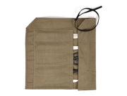 KRC Canvas Chef Knife Roll 5 Slot (KR-56) - Olive Green