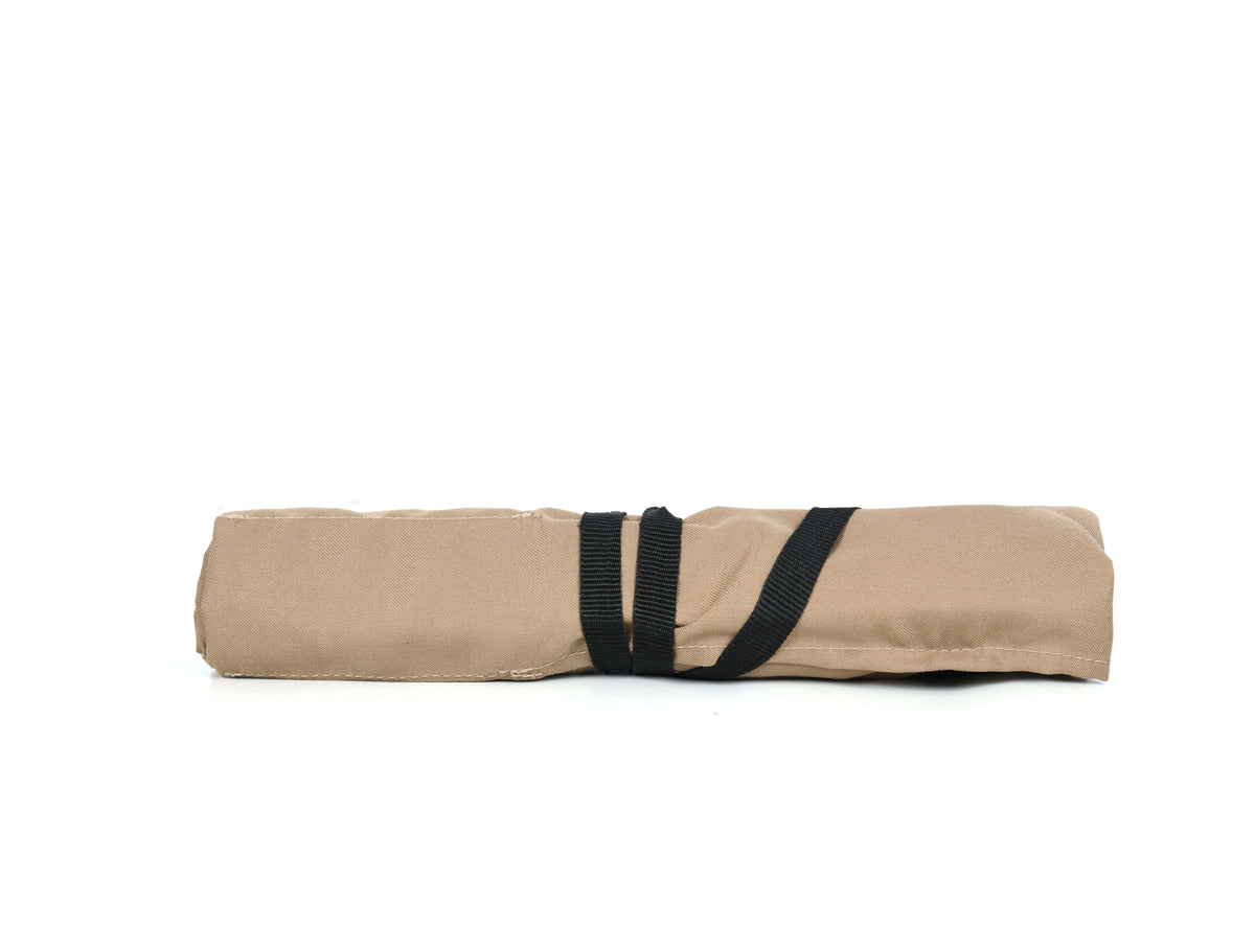 Chef's Twill Knife Roll Ivory 7 Slot (KR-70A)
