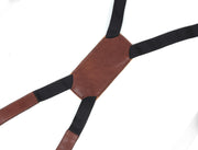 Pedro Leather Suede Apron Tawny Brown (AP-31)