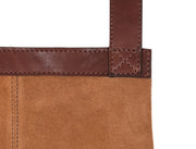 Pedro Leather Suede Apron Tawny Brown (AP-31)